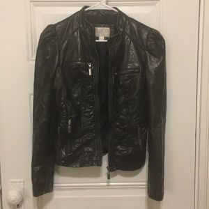 Faux Leather Jacket from Xhilaration
